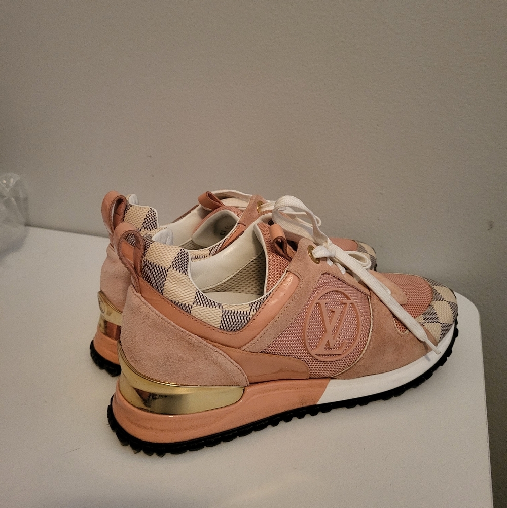 Louis Vuitton Pink Sneakers